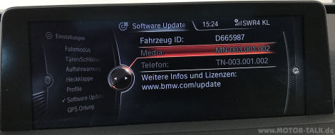 what is bmw software update